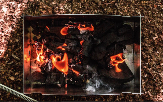 How to use SKOTTI as a portable charcoal grill
