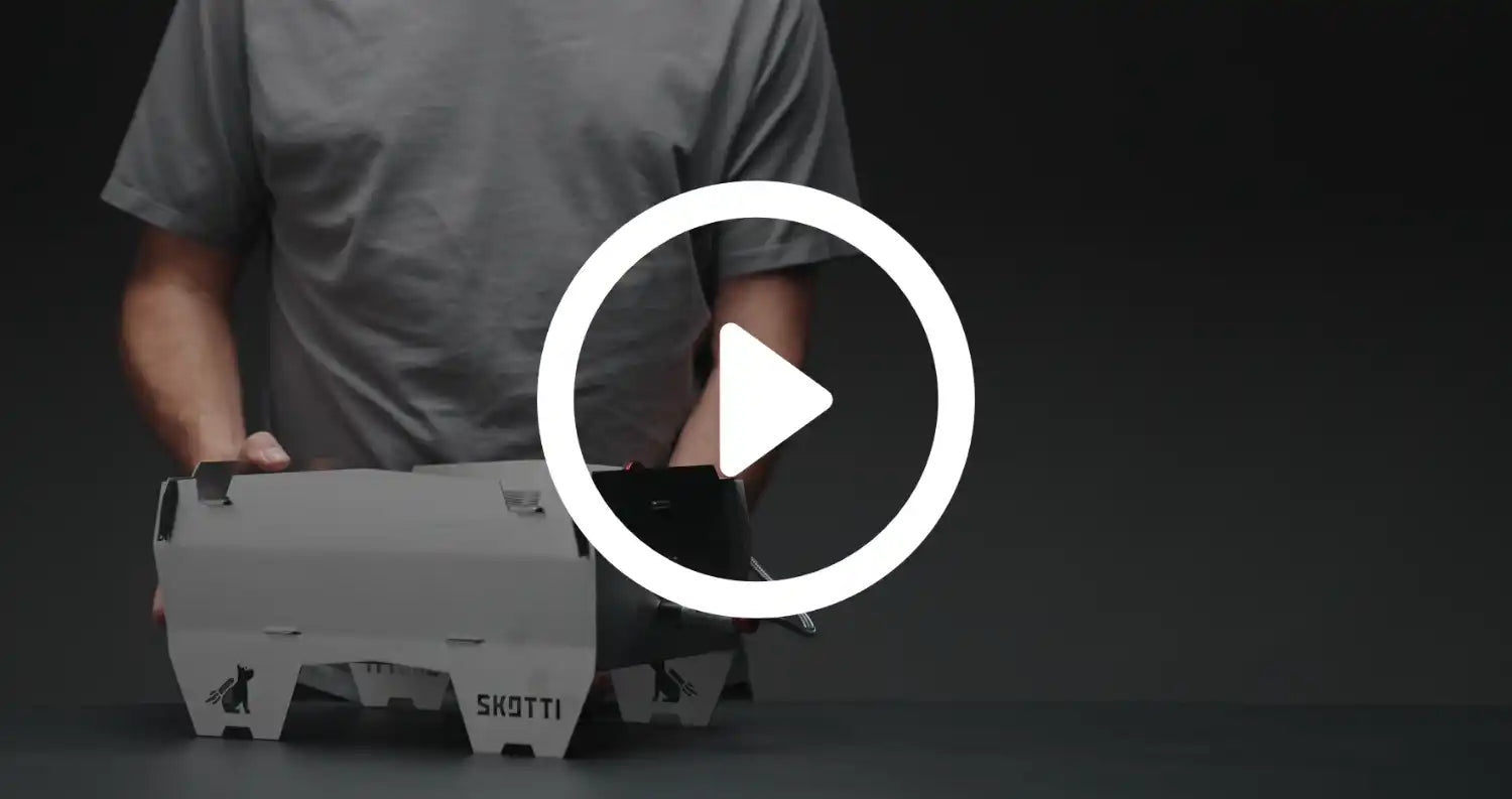 Load video: SKOTTI - The new way to BBQ