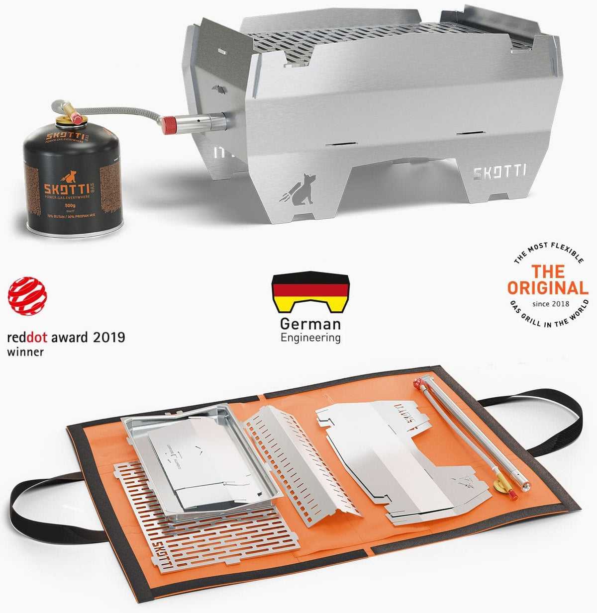 Skotti Grill™ - Portable Gas Grill for Outdoor Grilling – SKOTTI USA
